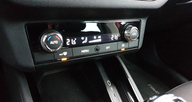 Skoda Kamiq cena 83900 przebieg: 32000, rok produkcji 2020 z Skępe małe 232